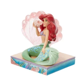 Disney Traditions Ariel Clear Resin Shell