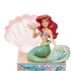 Disney Traditions Ariel Clear Resin Shell