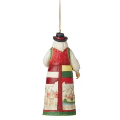 Jim Shore Heartwood Creek Baltic Santa Ornament