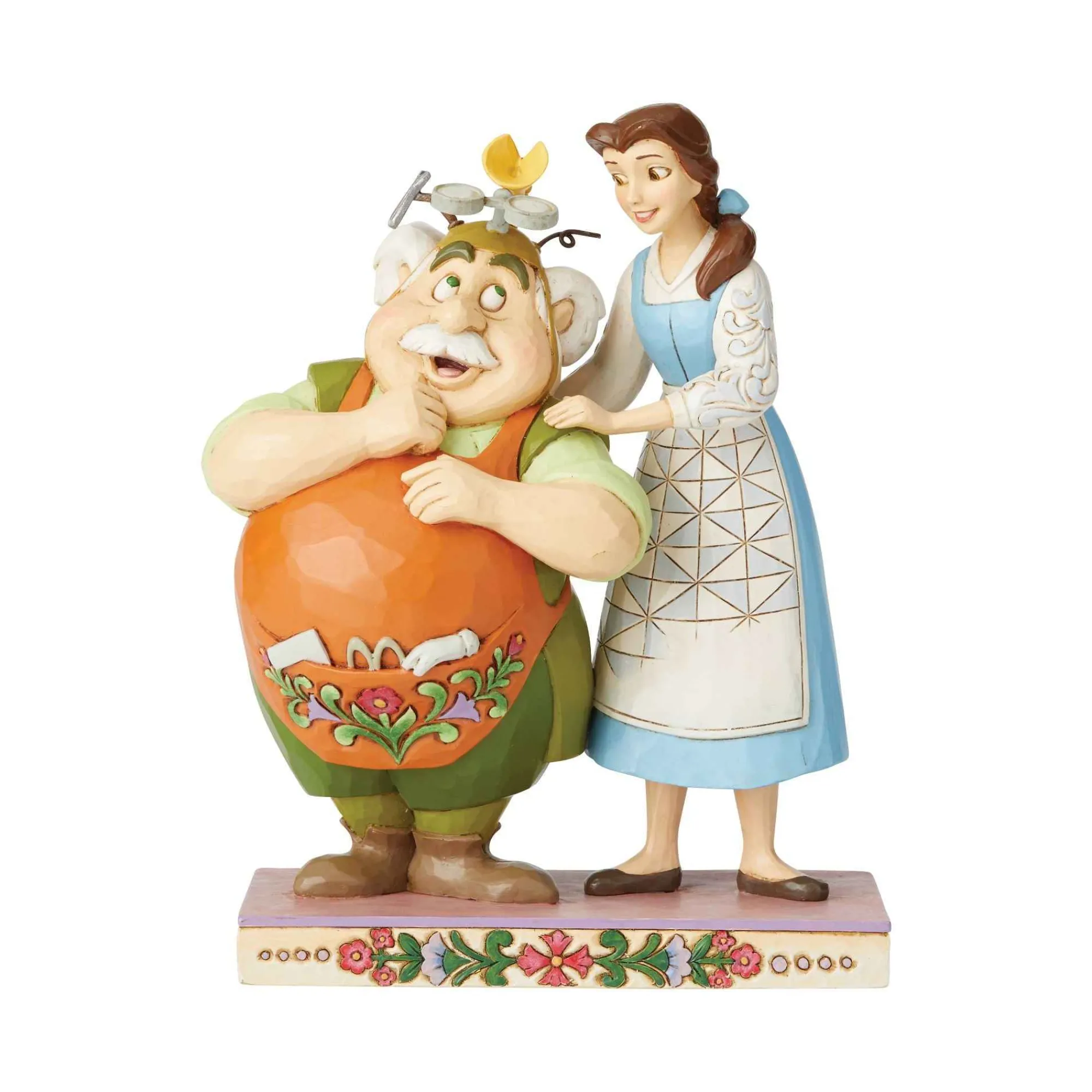 Disney Traditions Belle And Maurice The Inventor