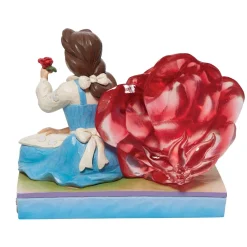 Disney Traditions Belle Clear Resin Rose