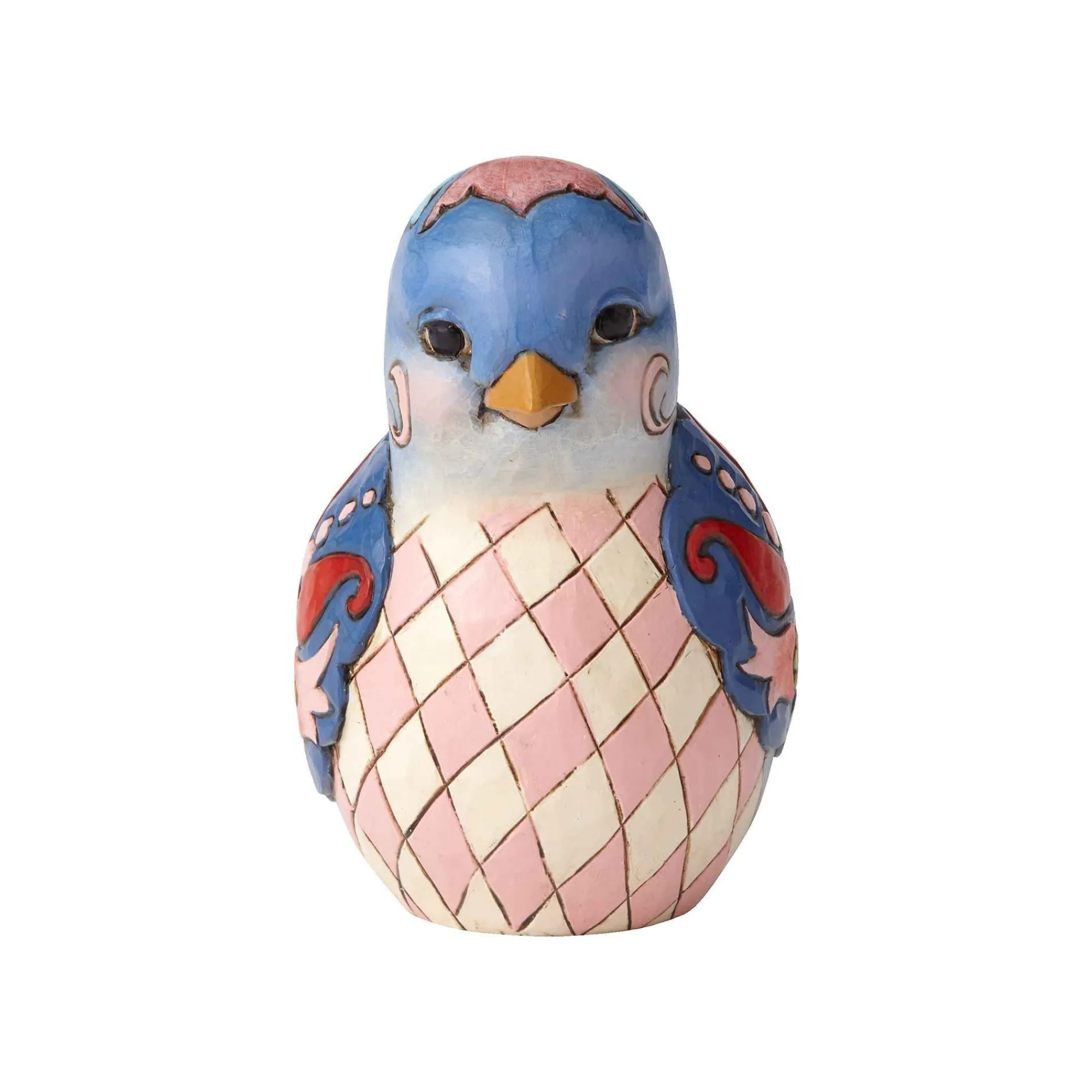 Jim Shore Heartwood Creek Blue Floral Bird