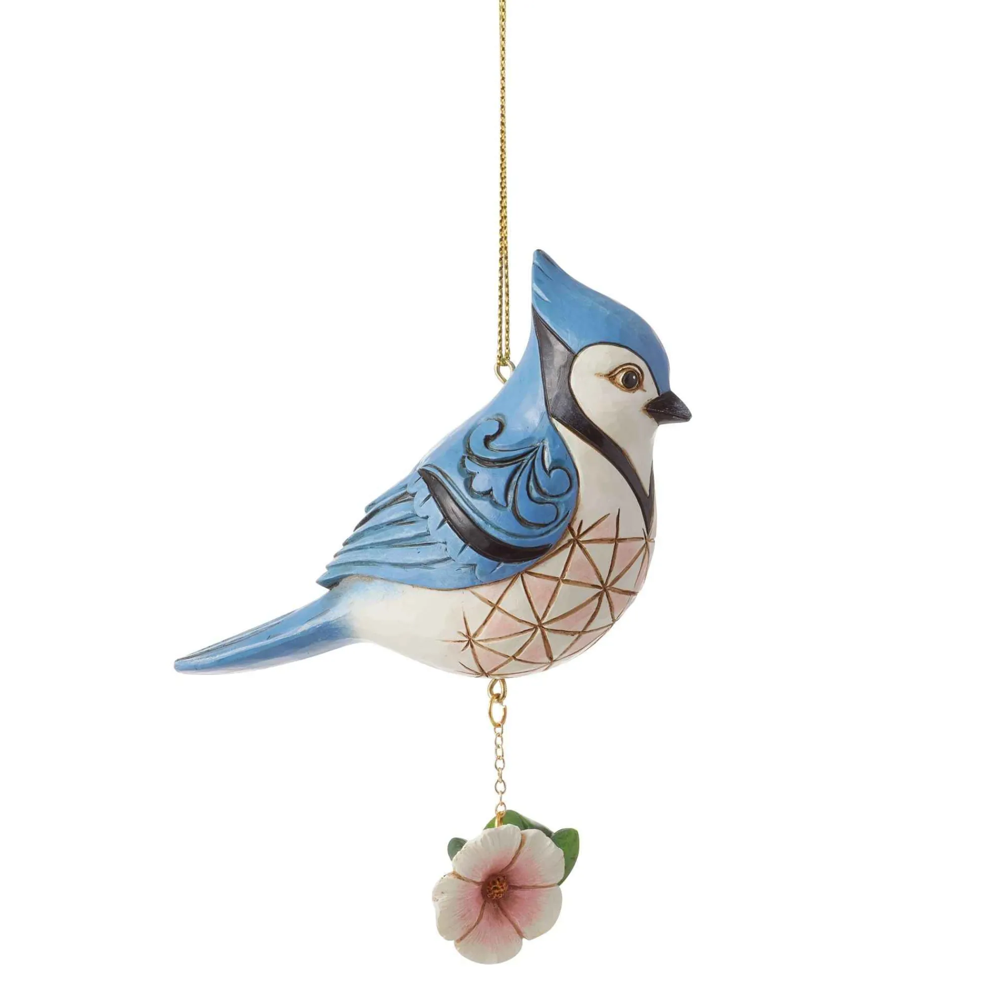 Jim Shore Heartwood Creek Blue Jay Ornament