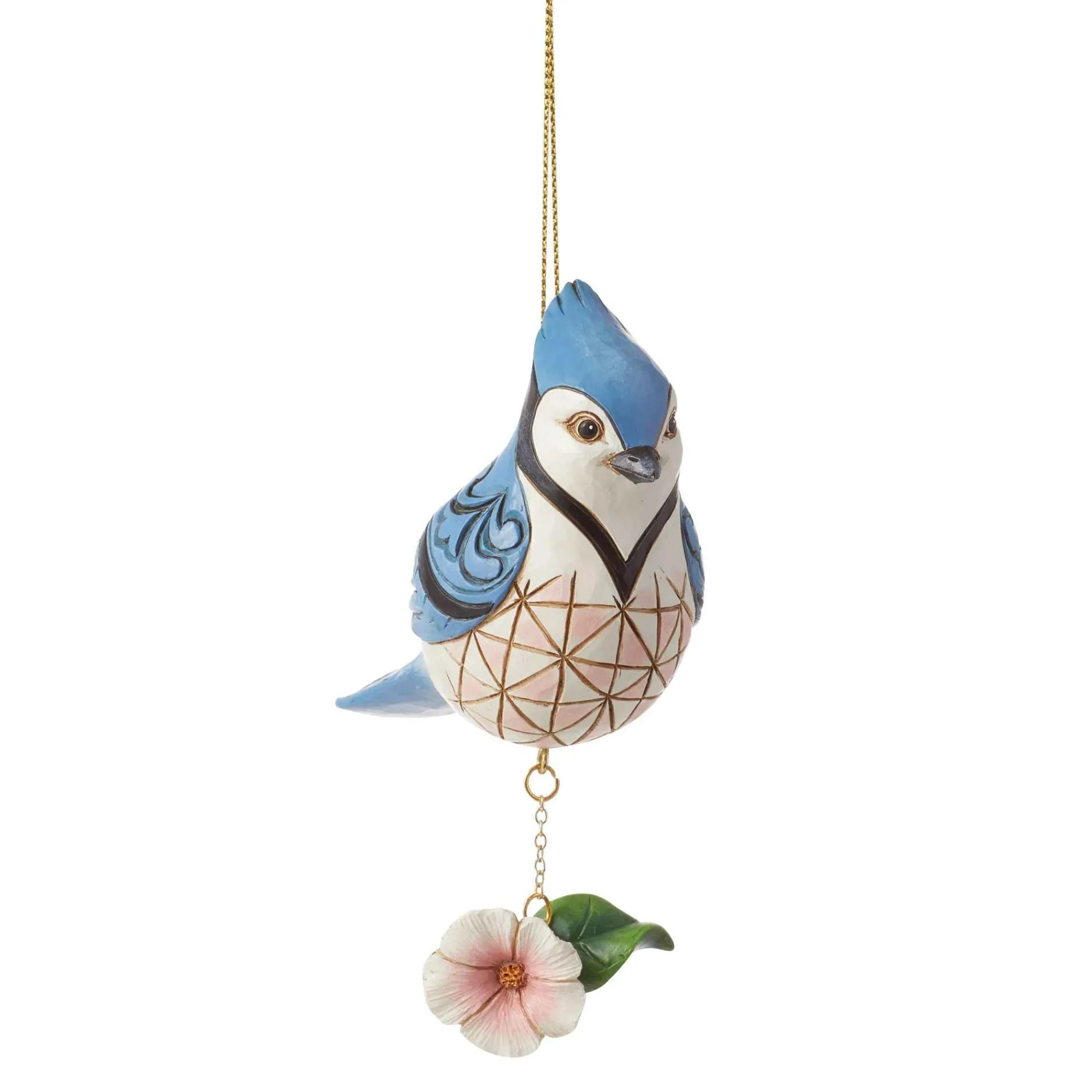 Jim Shore Heartwood Creek Blue Jay Ornament