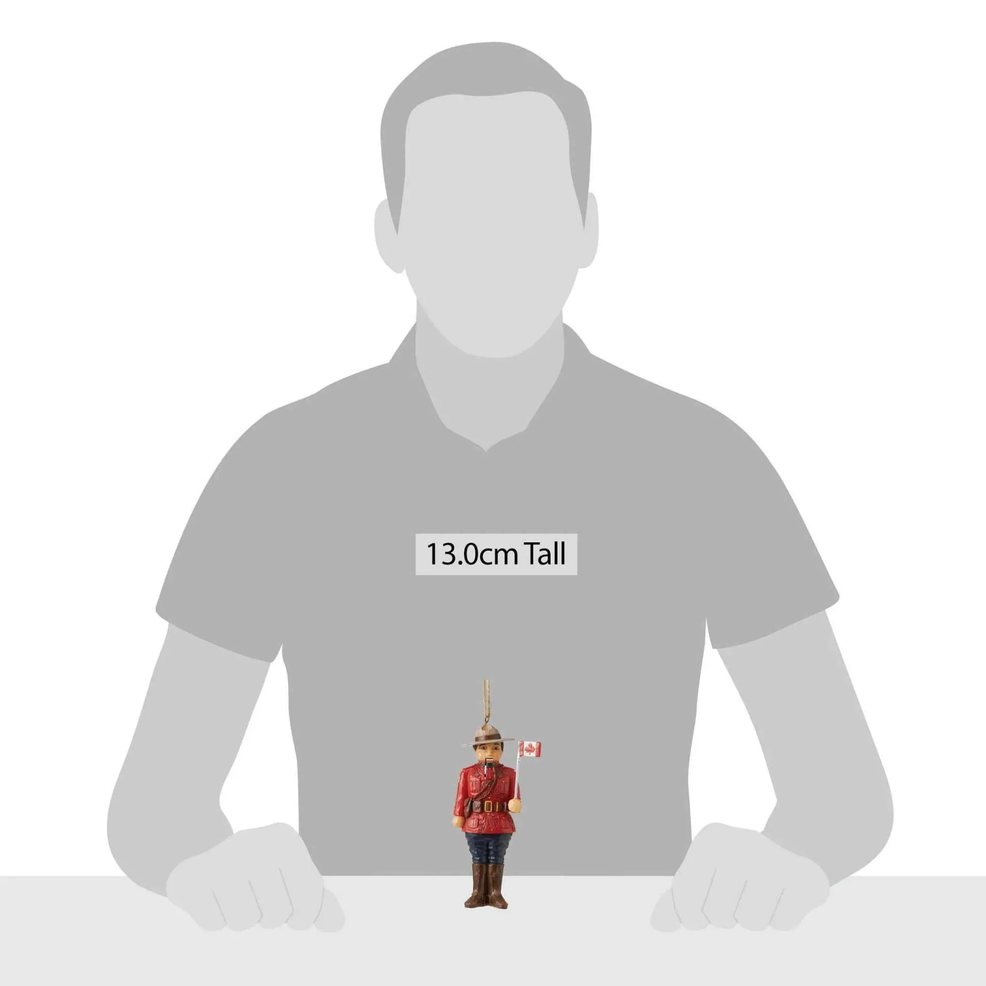 Jim Shore Heartwood Creek Canadian Mountie Nutcrackerorn
