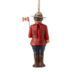 Jim Shore Heartwood Creek Canadian Mountie Nutcrackerorn