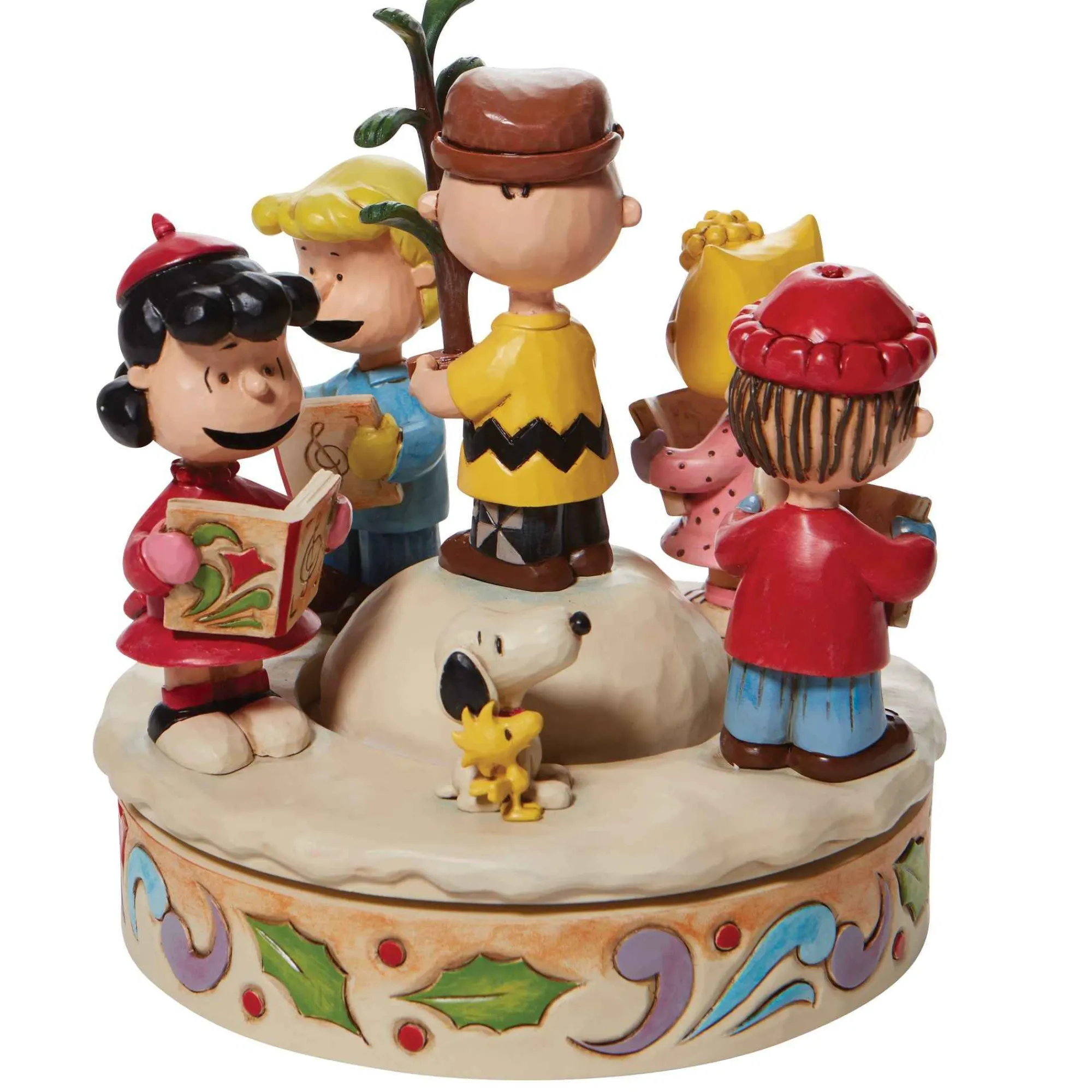 Peanuts by Jim Shore Cband Friends Around Christmas