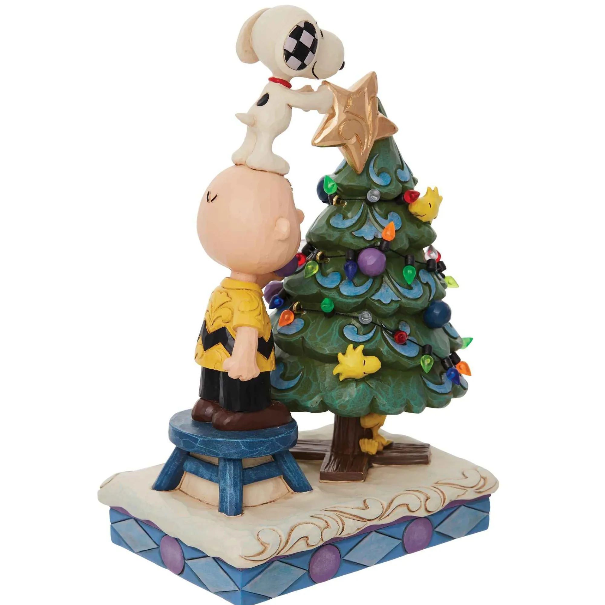 Peanuts by Jim Shore Charlie Brown & Snoopy Decorat