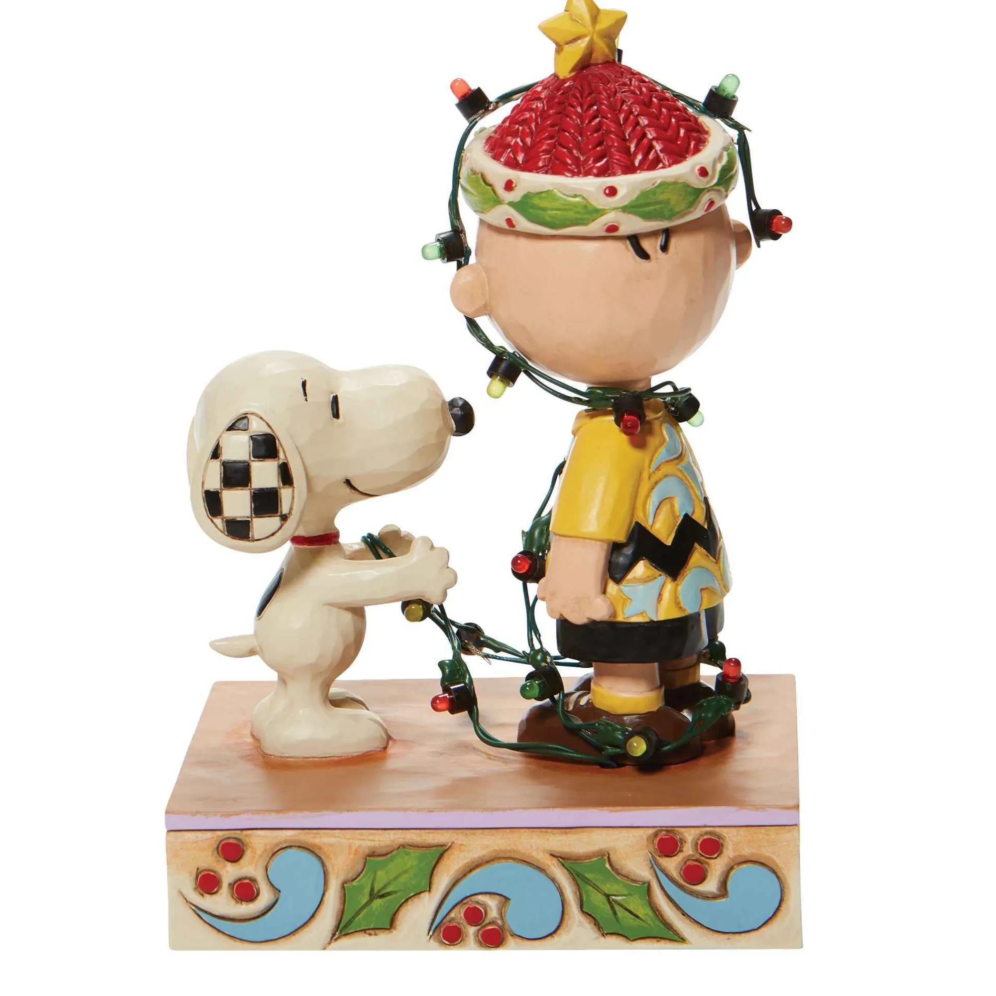 Peanuts by Jim Shore Charlie Brown Tangled Lights