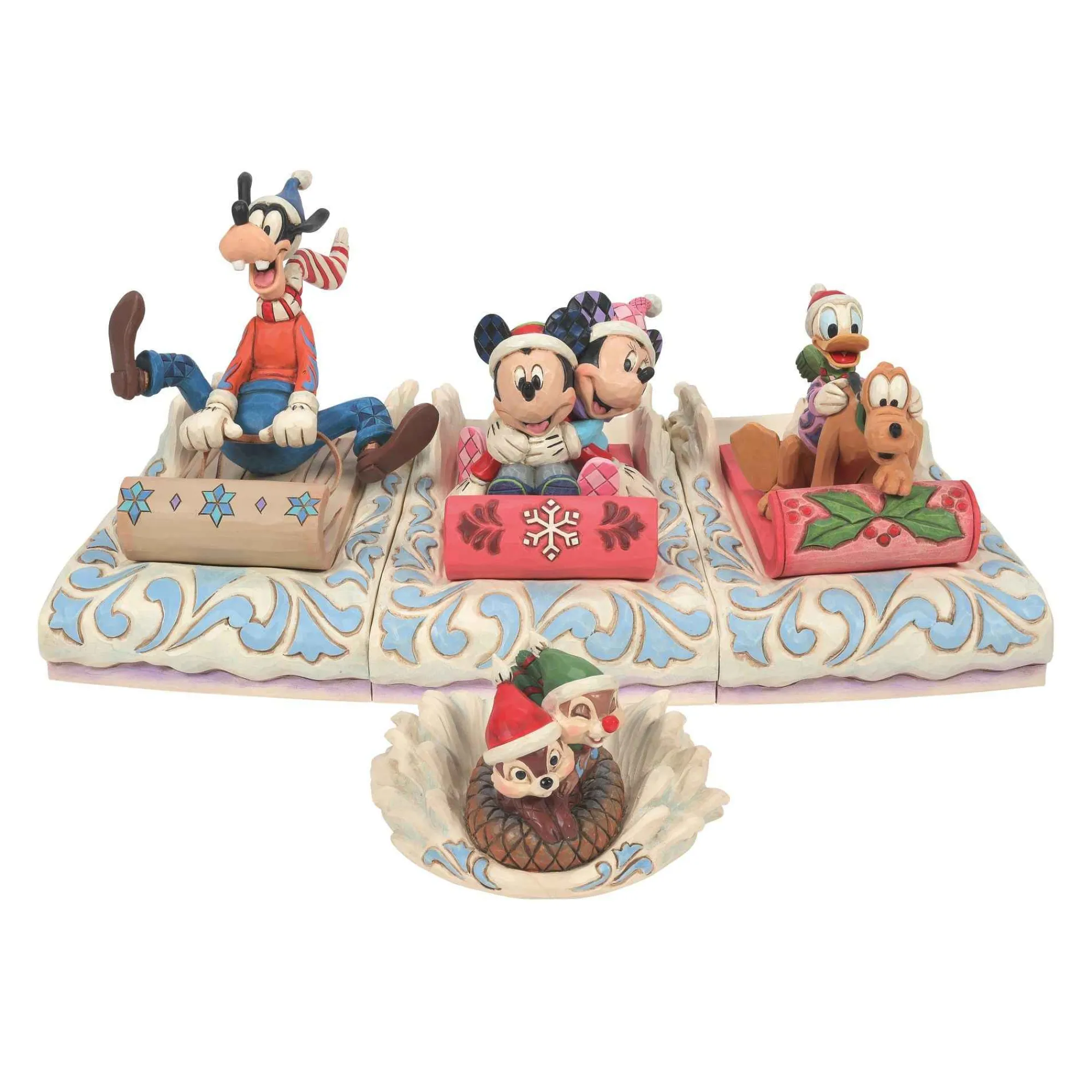 Disney Traditions Chip N' Dale Sledding Saucer