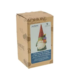 Jim Shore Heartwood Creek Christmas Gnome Holding Gifts