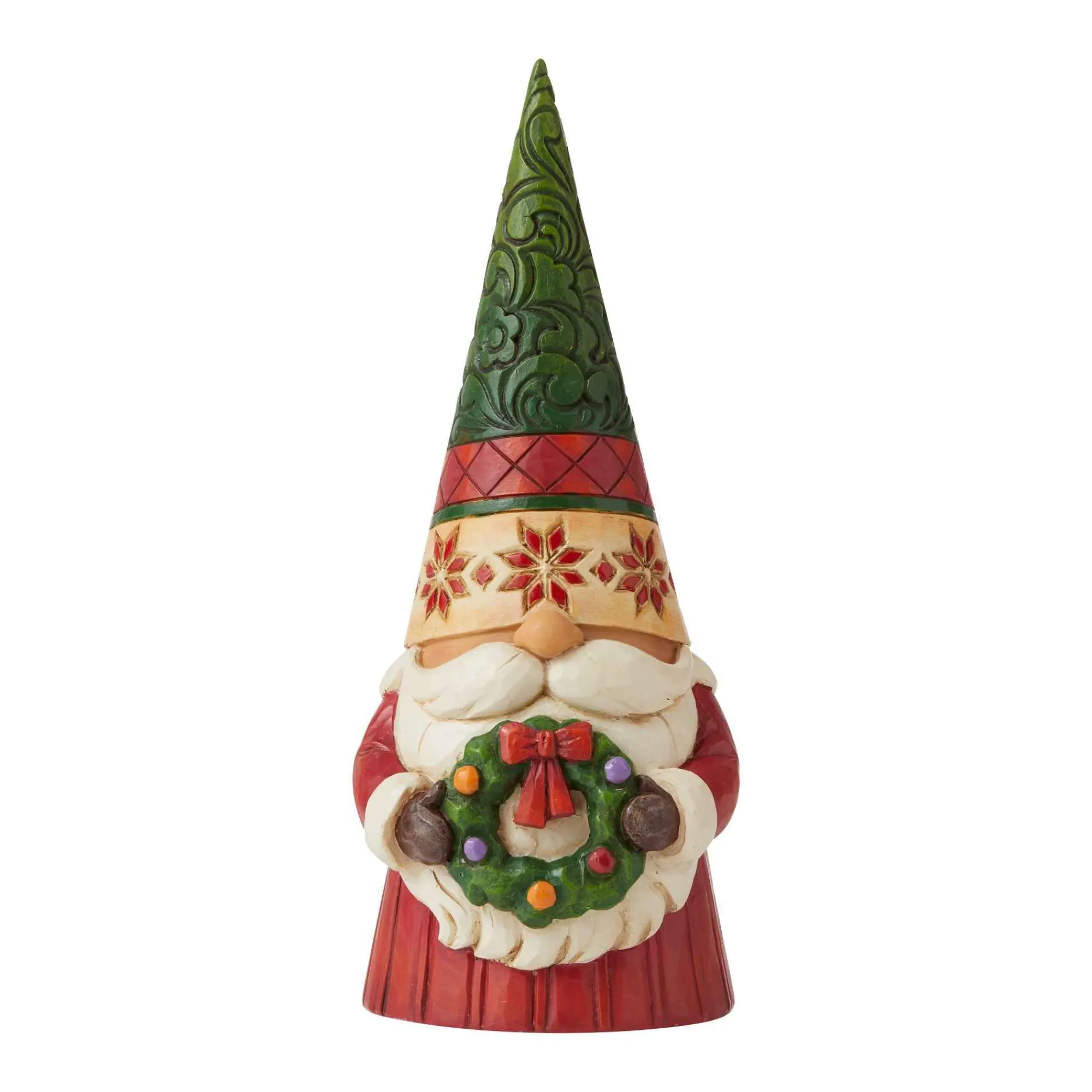 Jim Shore Heartwood Creek Christmas Gnome With Wreath