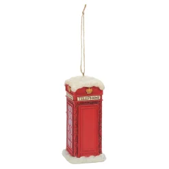 Jim Shore Heartwood Creek Christmas Phone Box Ornament