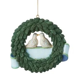 Jim Shore Heartwood Creek Christmas Together Wreath Orn