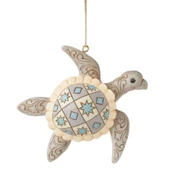 Jim Shore Heartwood Creek Coastal Sea Turtle Ornament