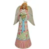 Jim Shore Heartwood Creek Easter Angel With Lilies/Dove