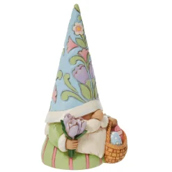 Jim Shore Heartwood Creek Easter Gnome With Basket