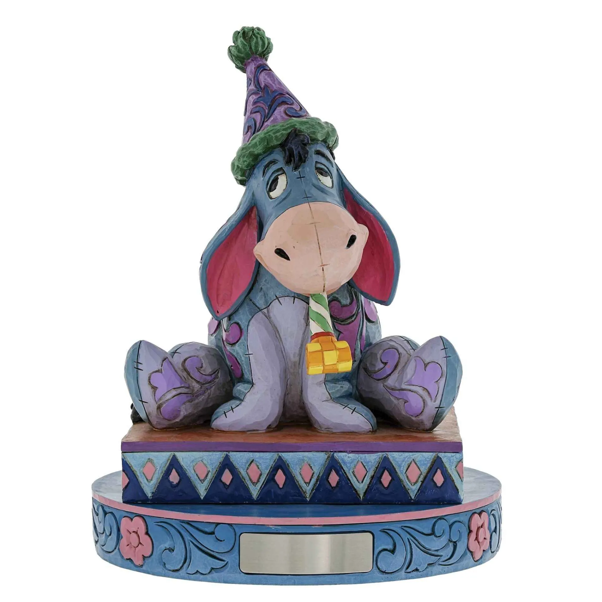 Disney Traditions Eeyore With Birthday Hat/Horn