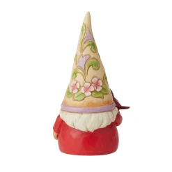 Jim Shore Heartwood Creek Gnome With Cardinal