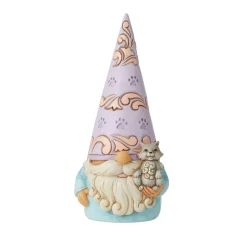 Jim Shore Heartwood Creek Gnome With Cat