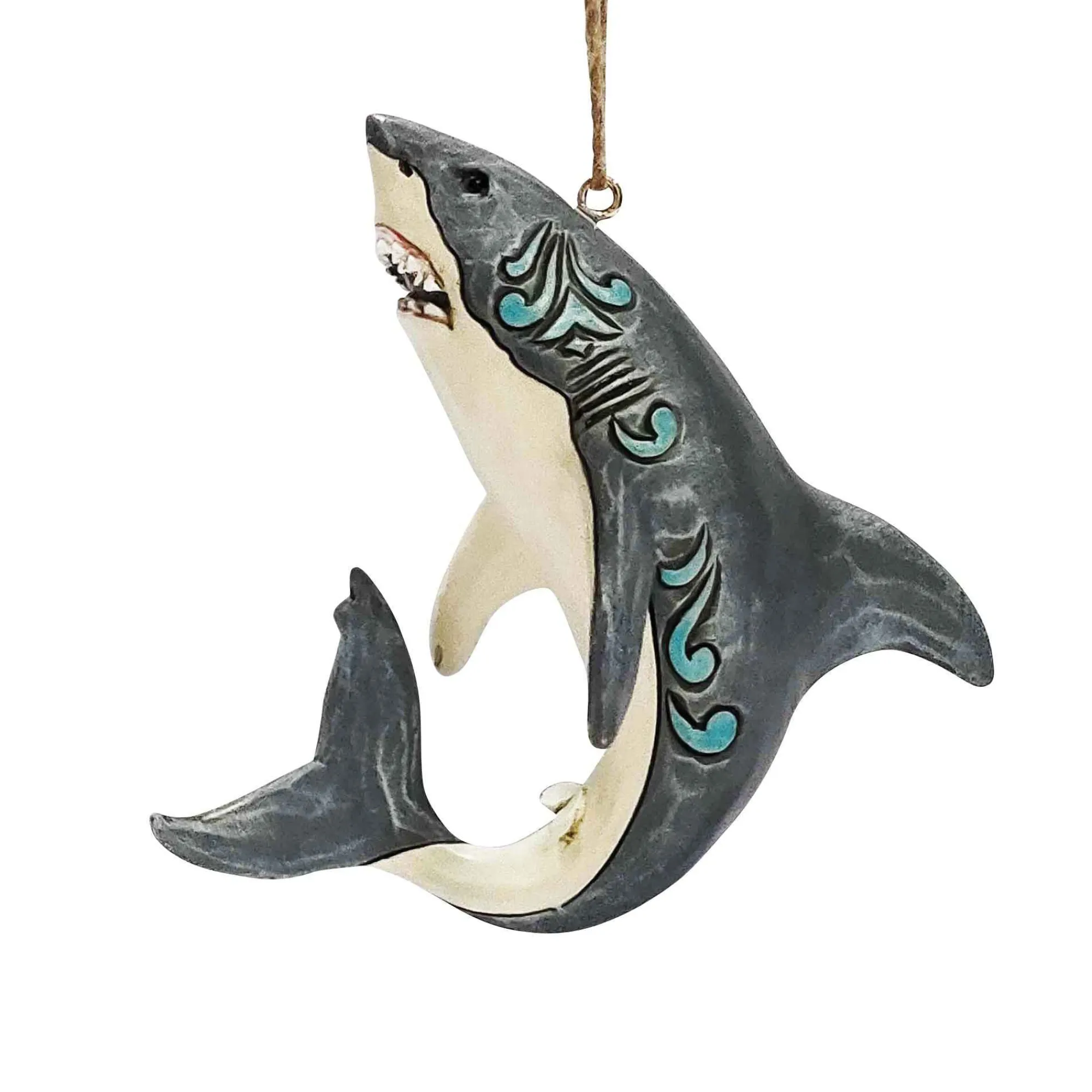 Jim Shore Animal Planet Great White Shark Ornament
