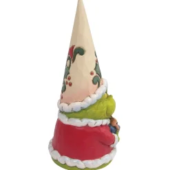 Grinch by Jim Shore Grinch Gnome Holding Present