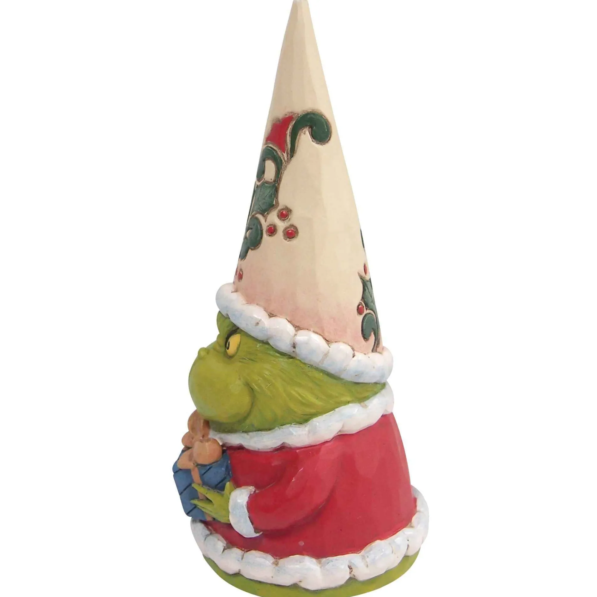Grinch by Jim Shore Grinch Gnome Holding Present