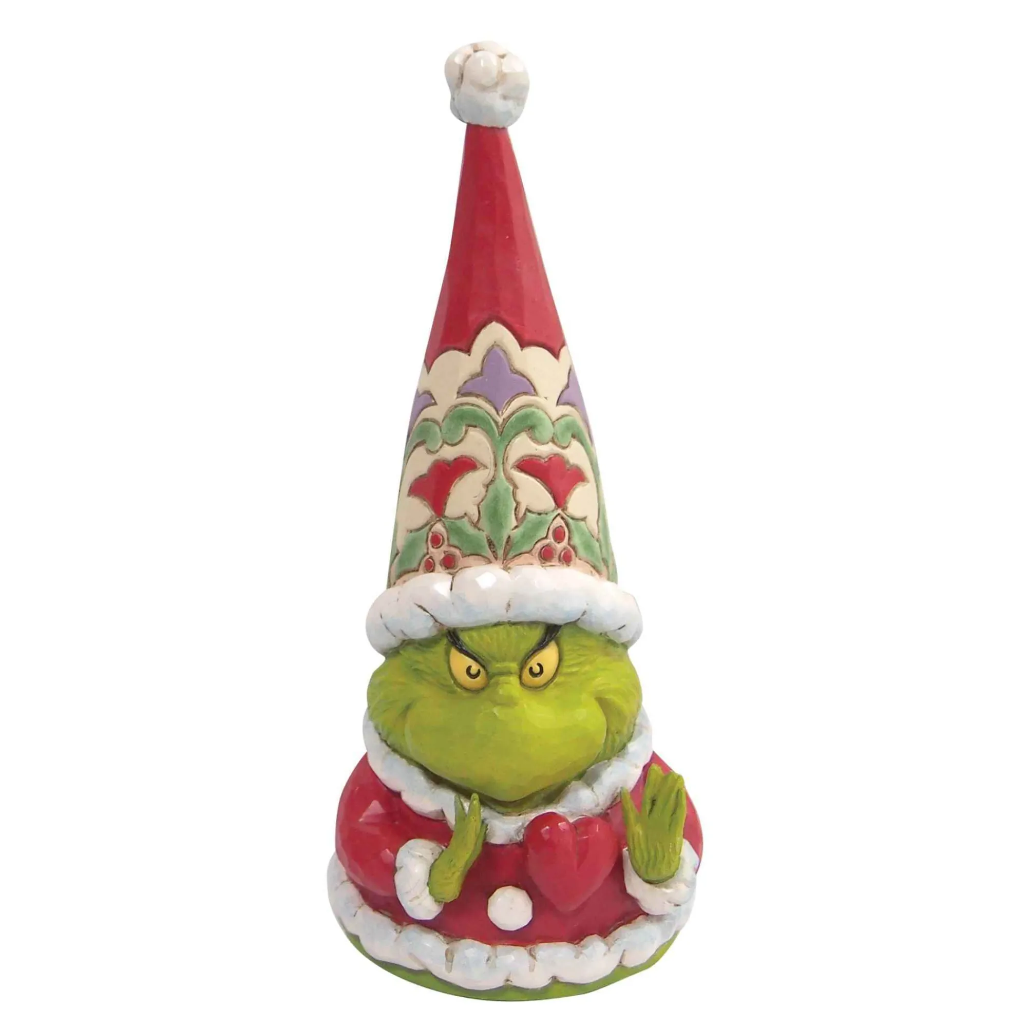Grinch by Jim Shore Grinch Gnome With Large Heart