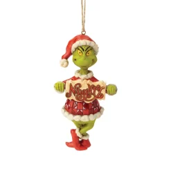 Grinch by Jim Shore Grinch Naughty/Nice Ornament