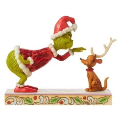 Grinch by Jim Shore Grinch Petting Max