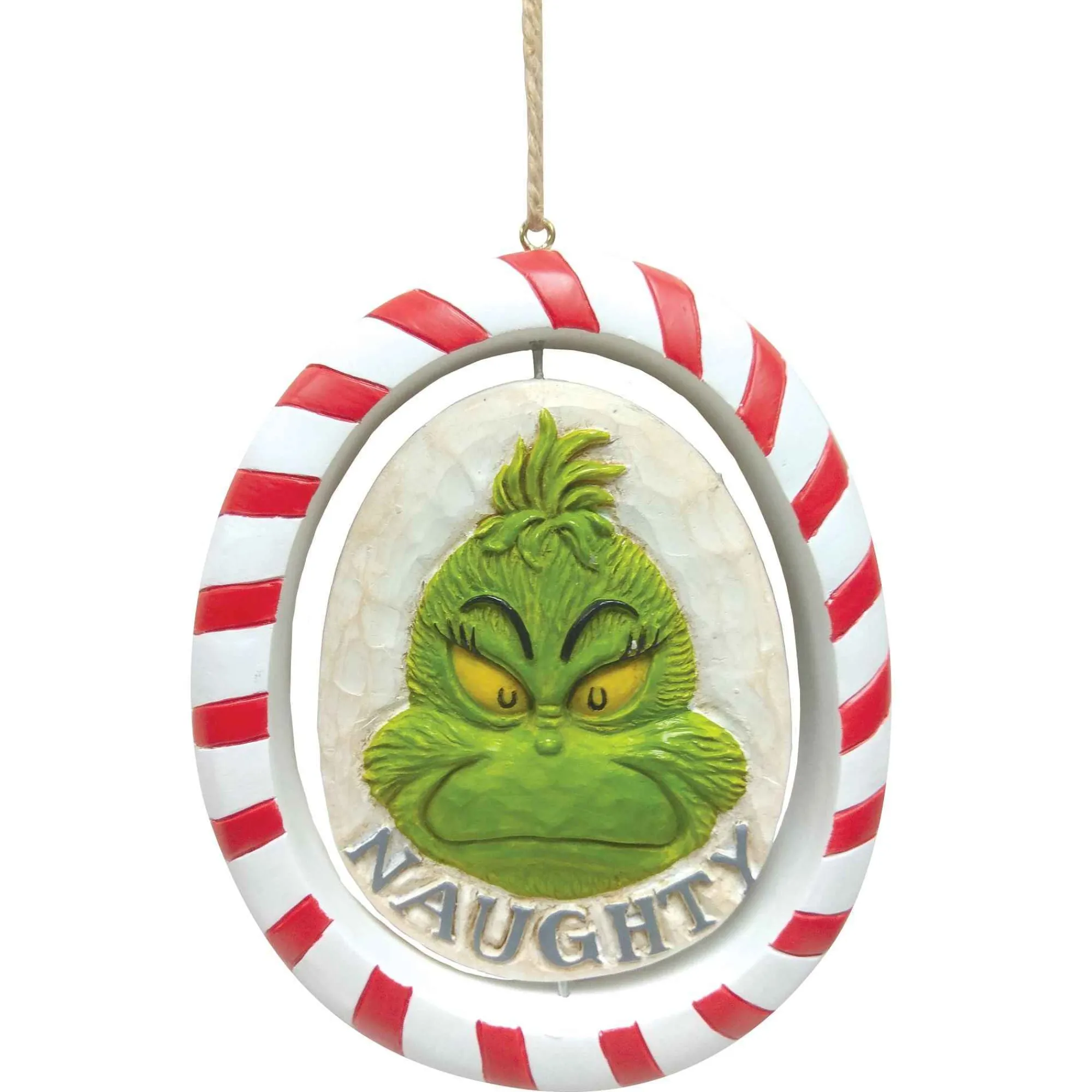 Grinch by Jim Shore Grinch Rotating Ornament