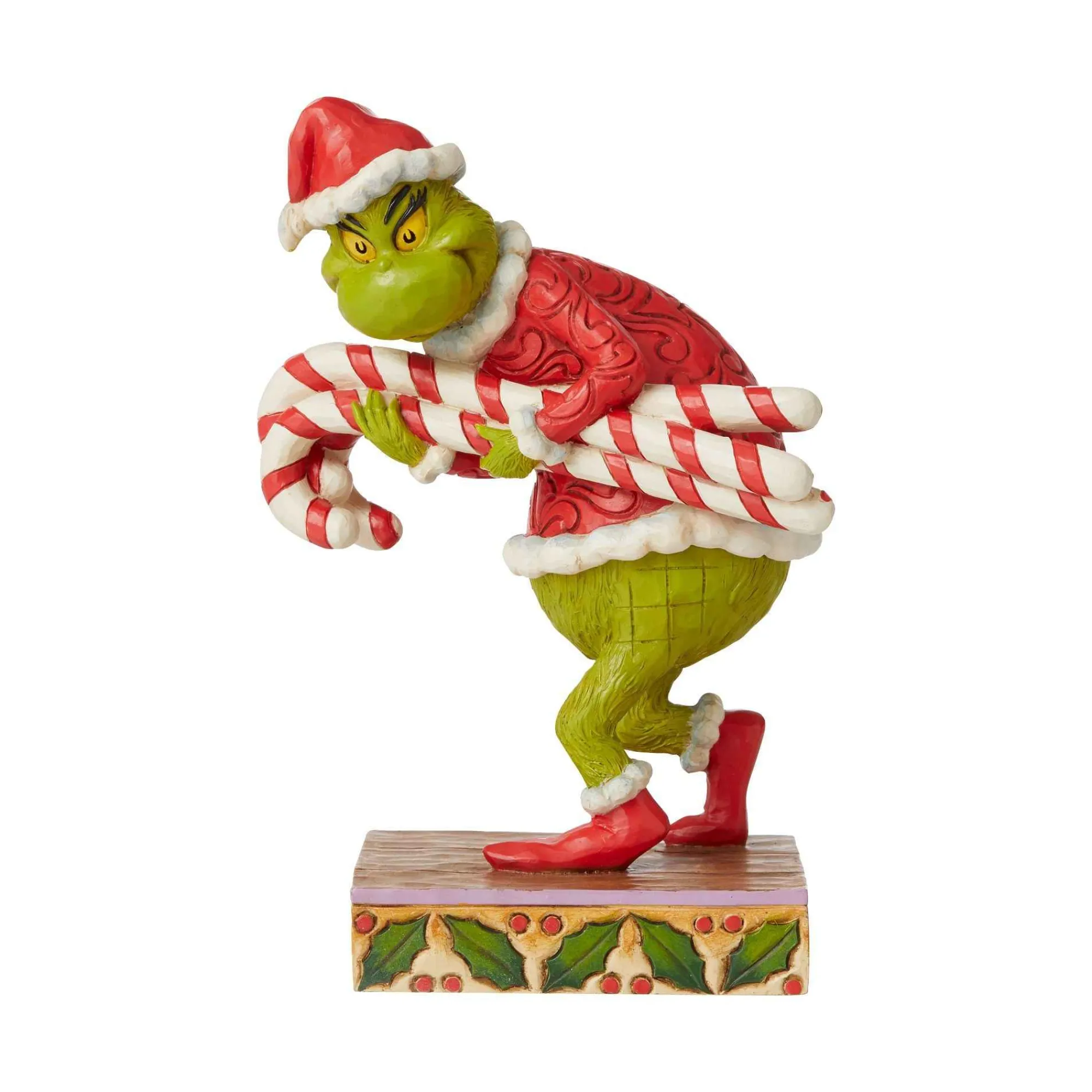 Grinch by Jim Shore Grinch Stealing Candy Canes