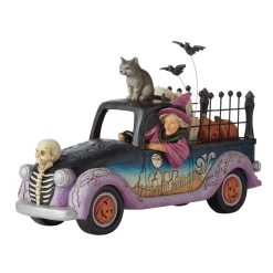Jim Shore Heartwood Creek Halloween Pickup Truck