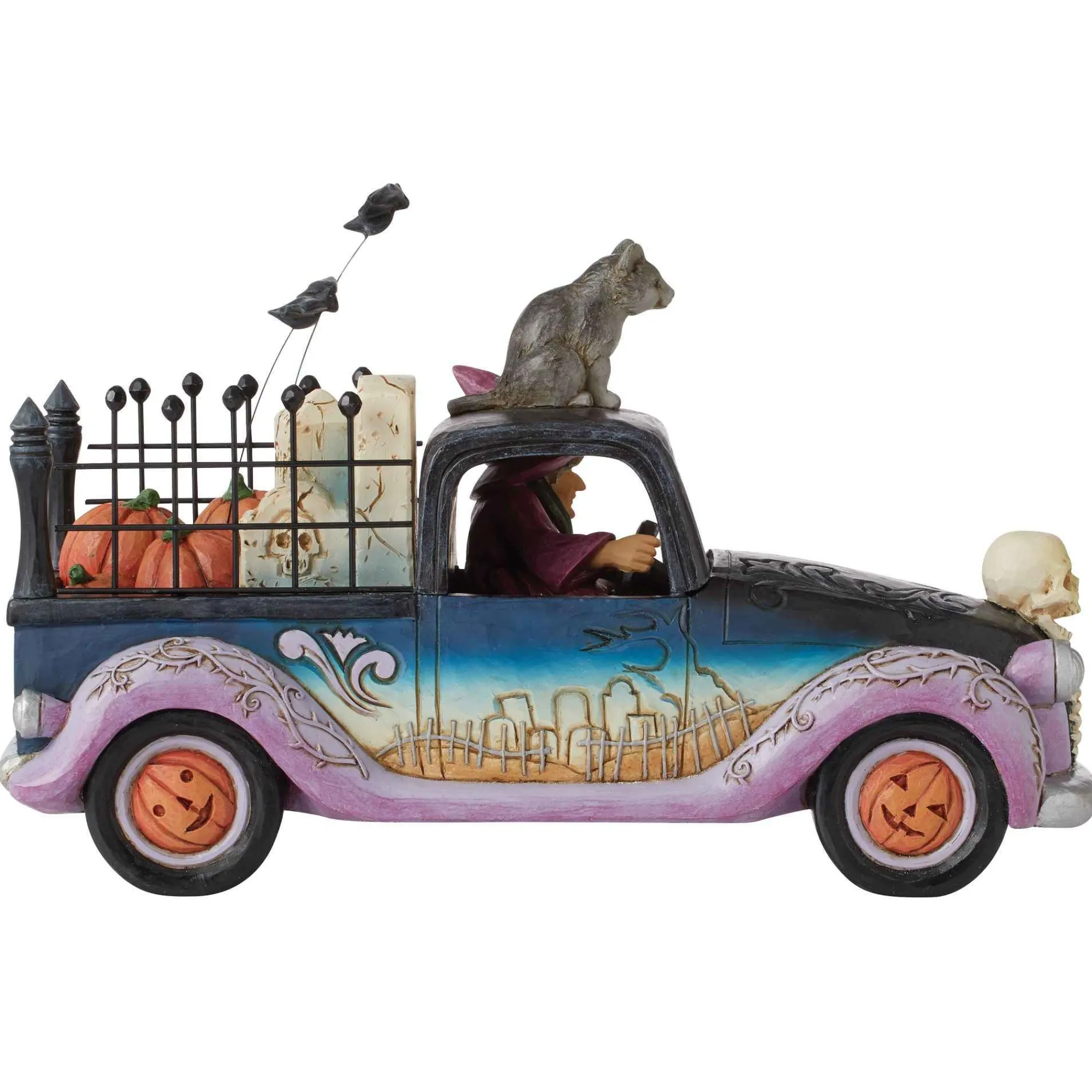 Jim Shore Heartwood Creek Halloween Pickup Truck