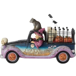 Jim Shore Heartwood Creek Halloween Pickup Truck