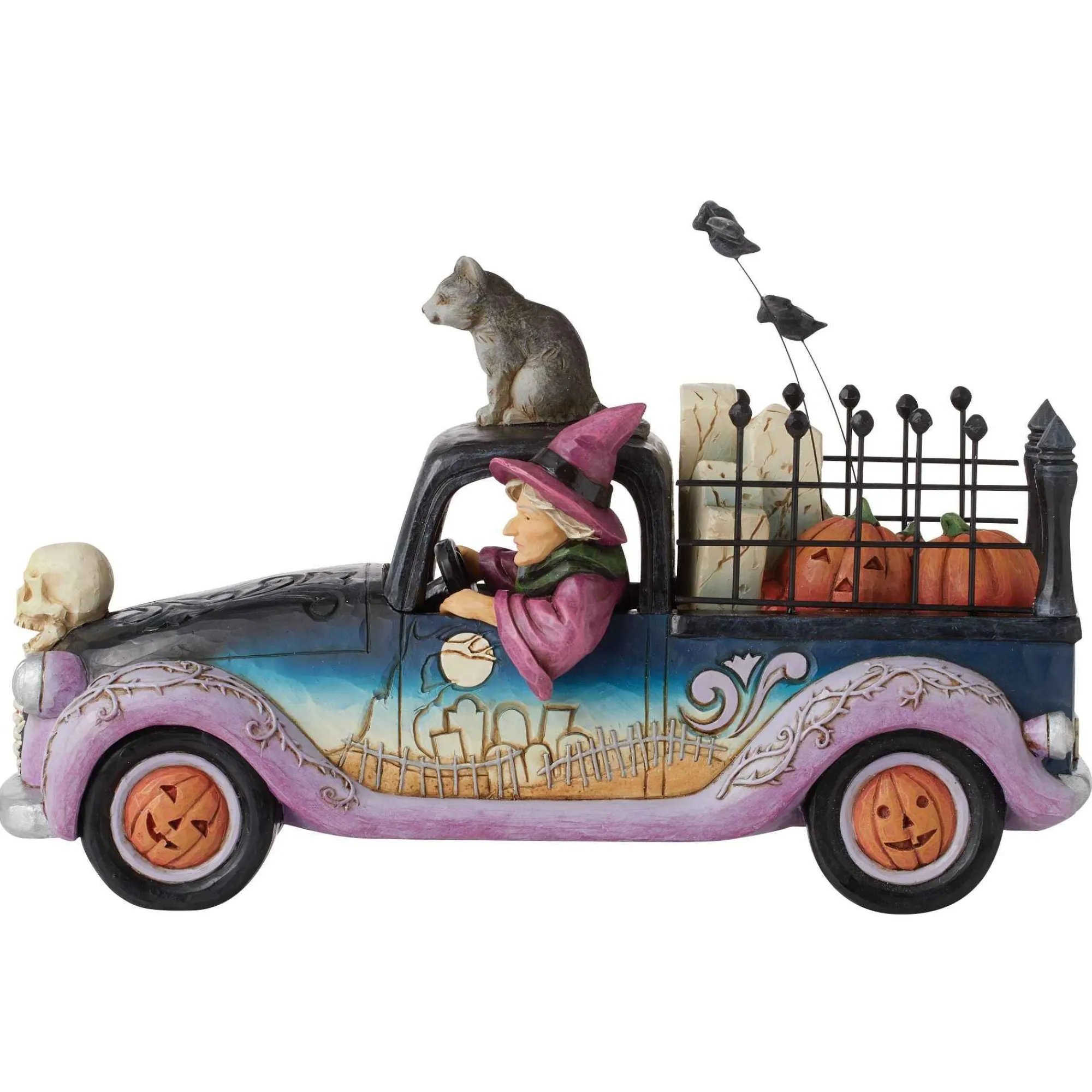 Jim Shore Heartwood Creek Halloween Pickup Truck