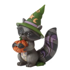 Jim Shore Heartwood Creek Halloween Raccoon