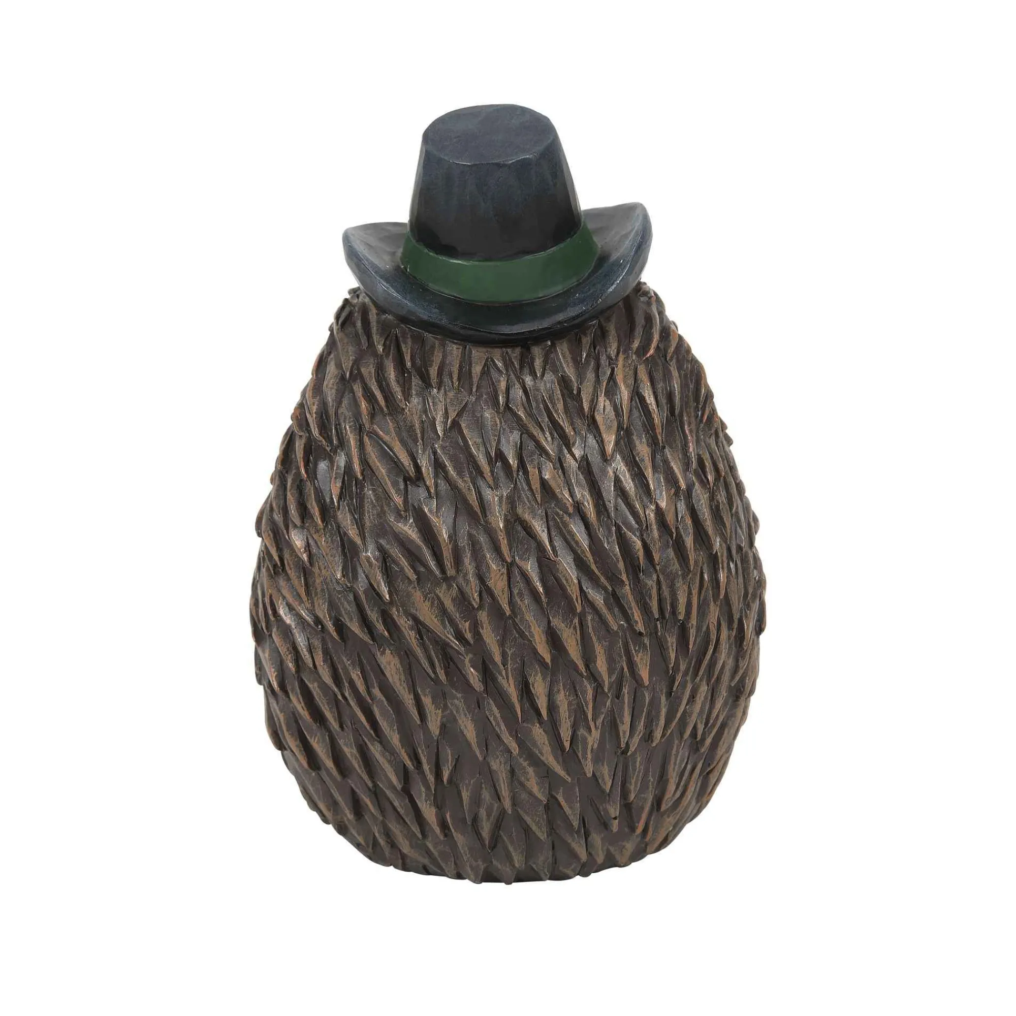 Jim Shore Heartwood Creek Hedgehog Green Hat And Clover
