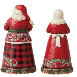 Jim Shore Heartwood Creek Highlandglen Santa & Mrs.Claus