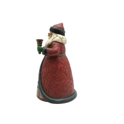 Jim Shore Heartwood Creek Holiday Manor Santa With Bell