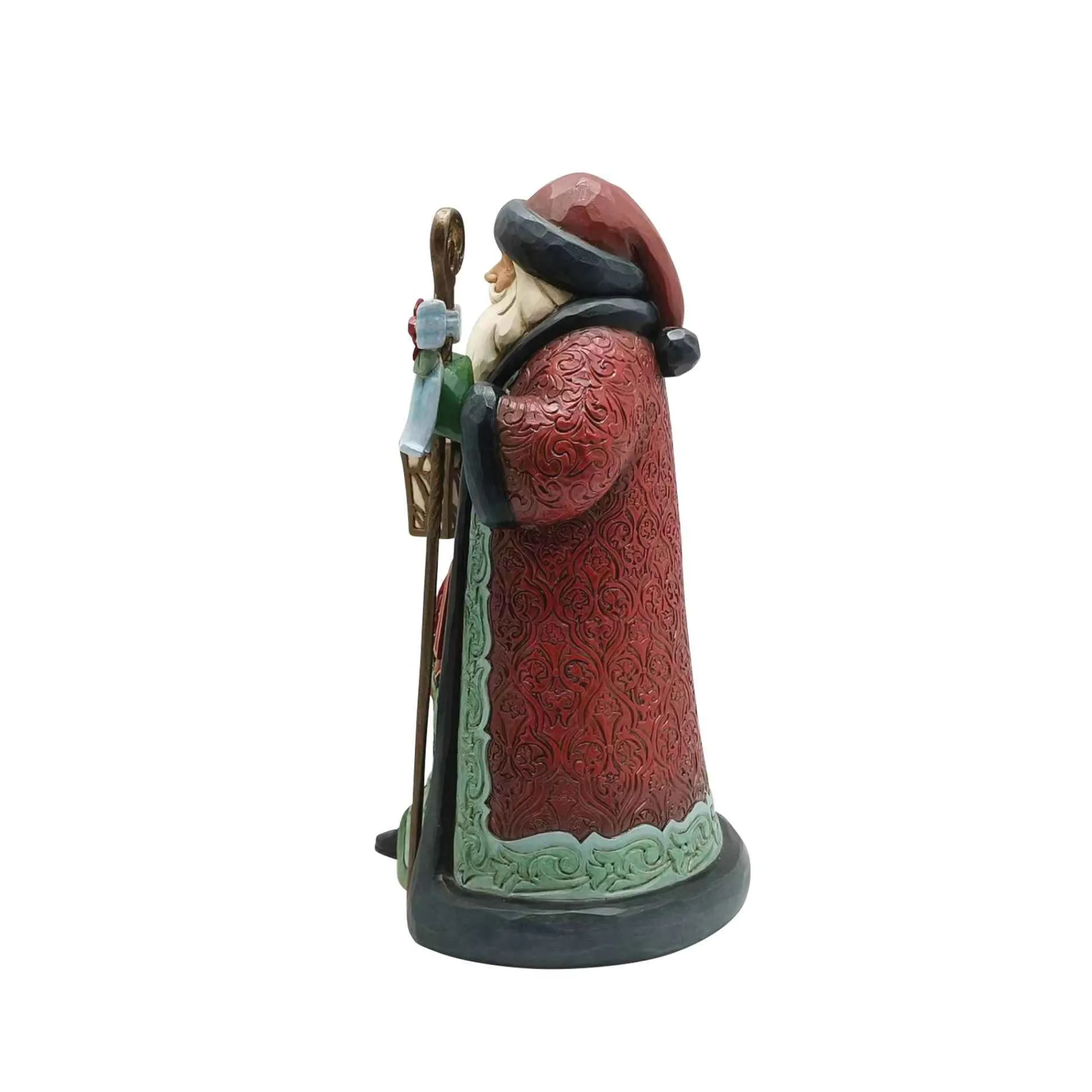 Jim Shore Heartwood Creek Holiday Manor Santa With Cane