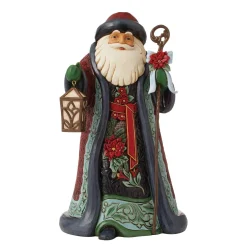 Jim Shore Heartwood Creek Holiday Manor Santa With Cane