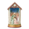 Jim Shore Heartwood Creek Holy Family Lighted Diorama