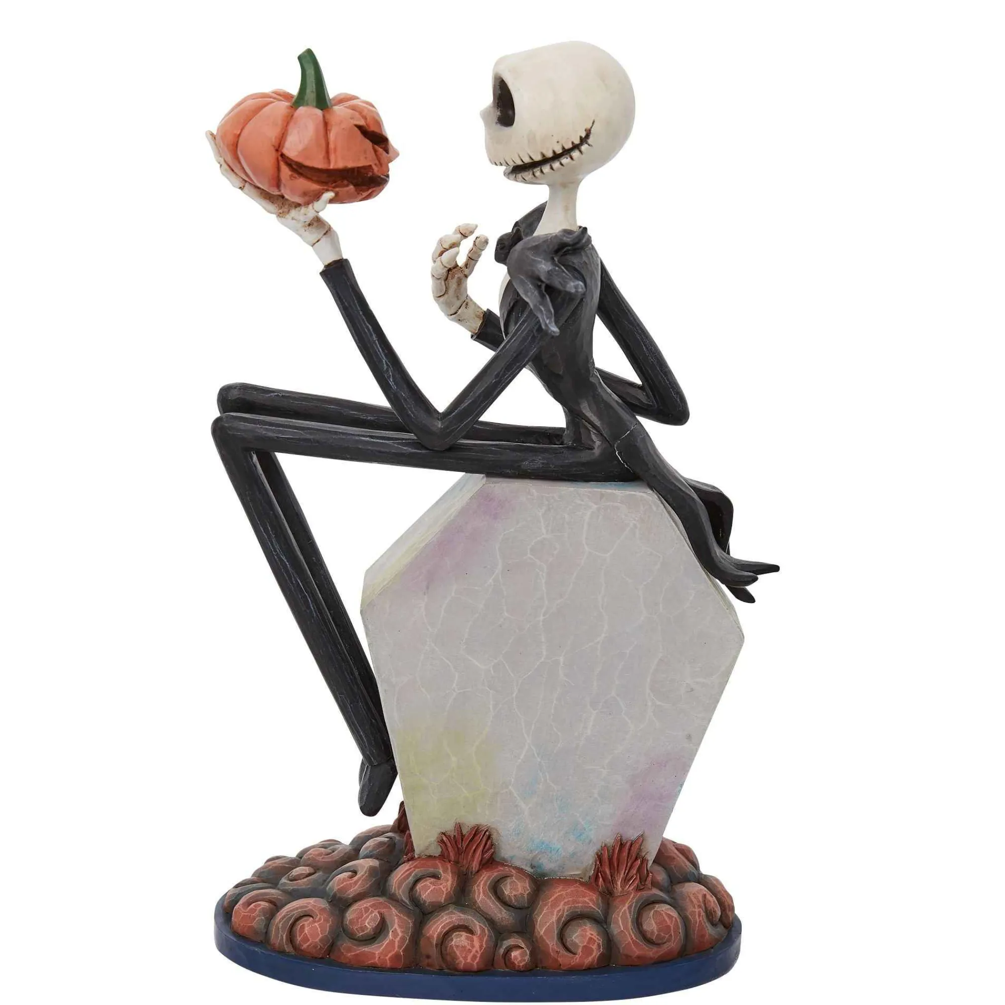 Disney Traditions Jack On Gravestone