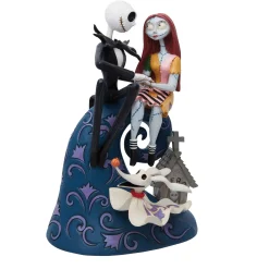 Disney Traditions Jack, Sally & Zero On Hill