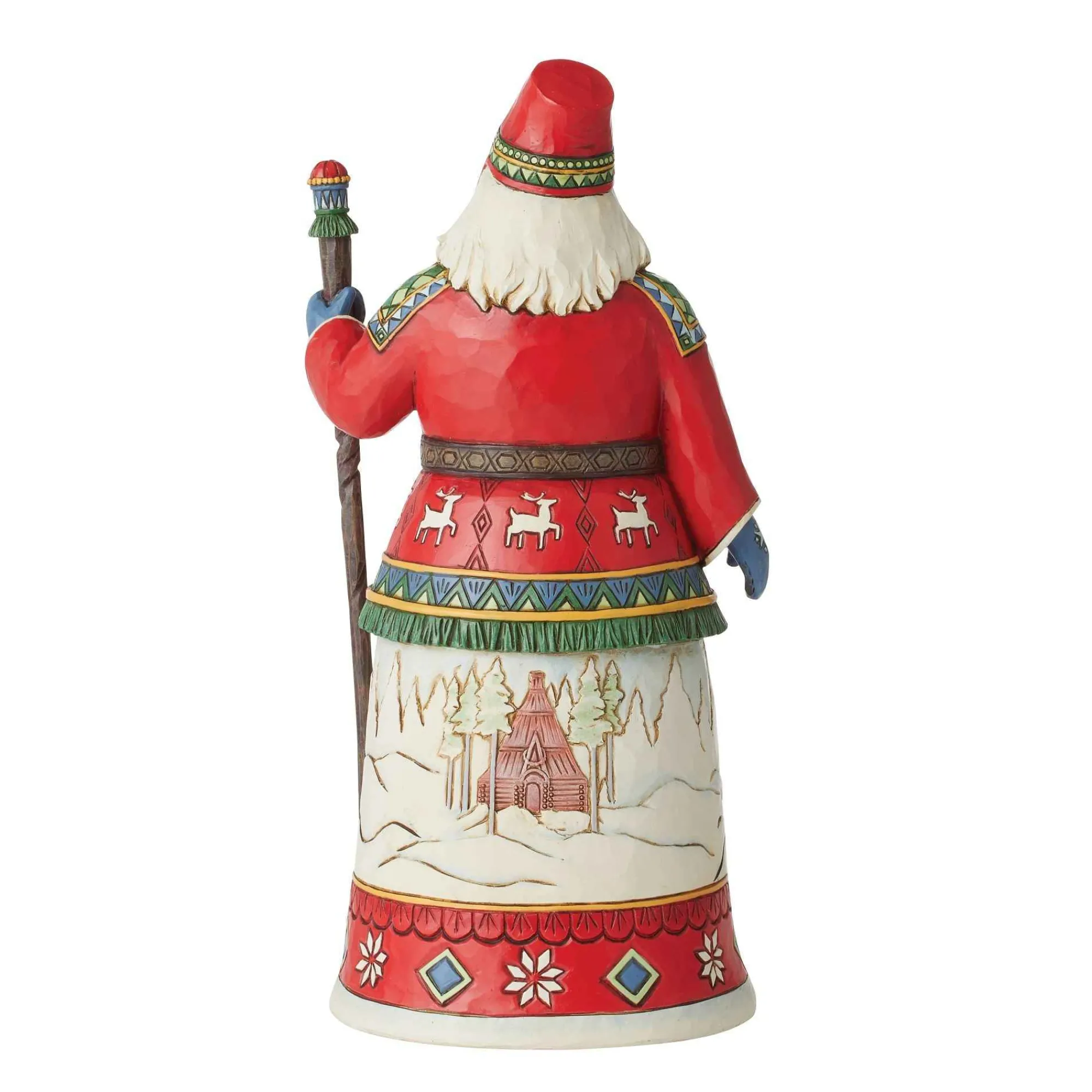 Jim Shore Heartwood Creek Laplander Santa 15Th Annual