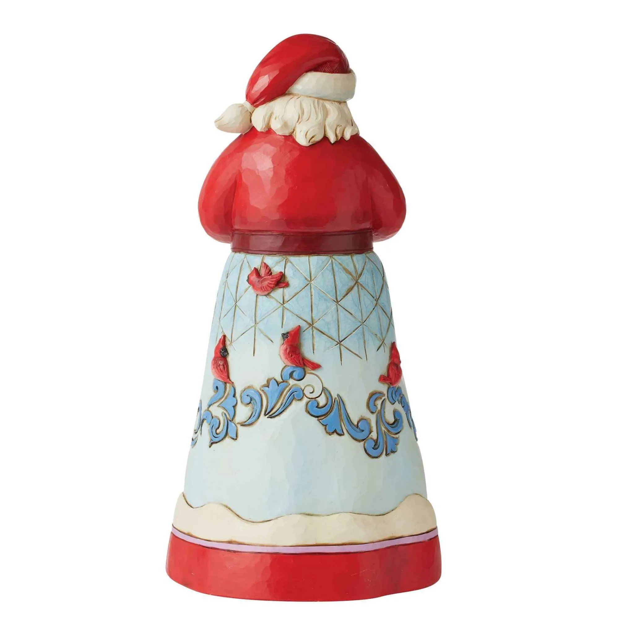 Jim Shore Heartwood Creek Large Santa And Cardinals