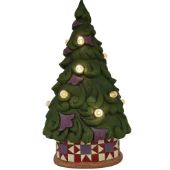 Jim Shore Heartwood Creek Led Tree Star Pattern Base