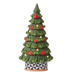Jim Shore Heartwood Creek Led Tree Windmill Pattern Base