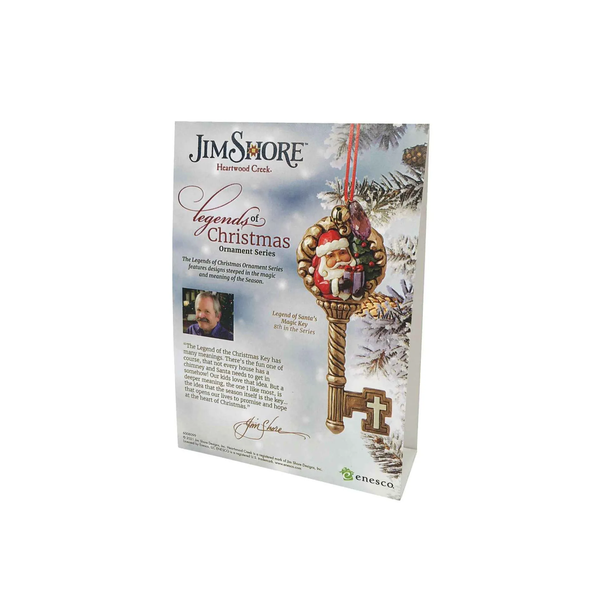 Jim Shore Heartwood Creek Legend Of Christmas Key Orn